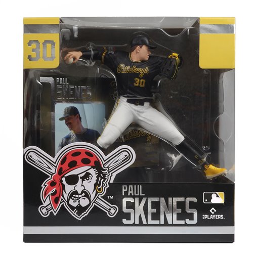 MLB SportsPicks Pittsburgh Pirates Paul Skenes 7-Inch Posed Figure Case of 6