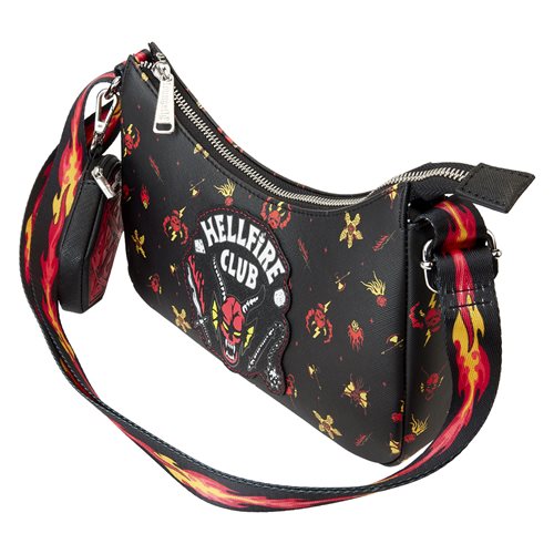 Stranger Things Hellfire Club Glow-in-the-Dark Crossbody Purse