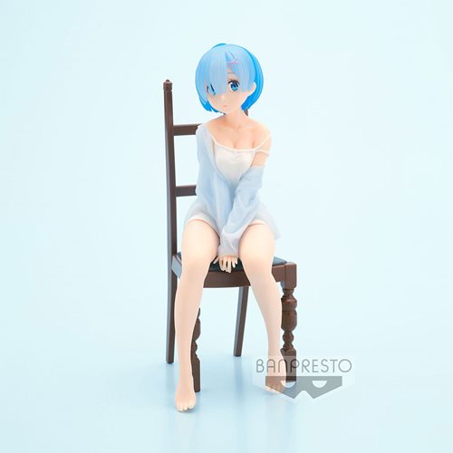 Re:Zero Starting Life In Another World Rem Relax Time Statue