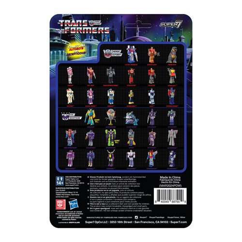 Transformers Optimus Prime (Ultra Magnus) 3 3/4-Inch ReAction Figure