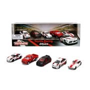 Majorette Toyota Racing 1:64 Scale Die-Cast Metal Vehicle 5-Pack
