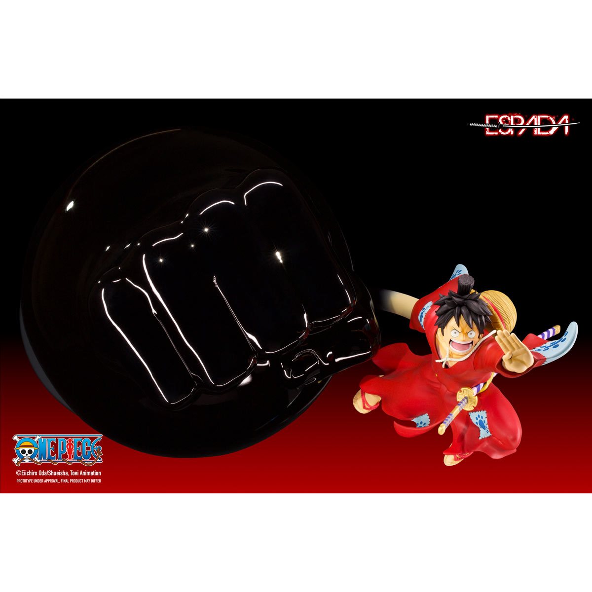 Figurine LED One Piece - Luffy Gear 5 vs Kaido