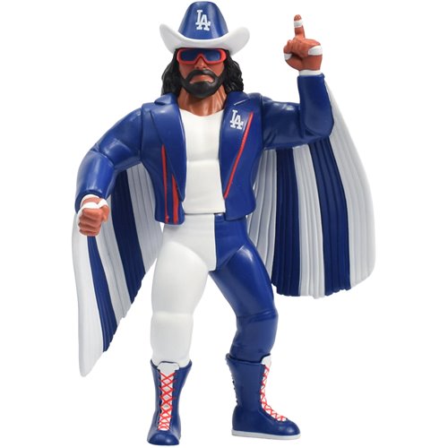 Major Big Rubber Guys Macho Man Los Angeles Dodgers Posed Figure