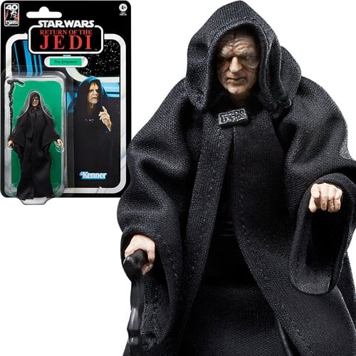 Star Wars The Black Series Return of the Jedi 40th Anniversary 6-Inch Emperor Palpatine Action Figure