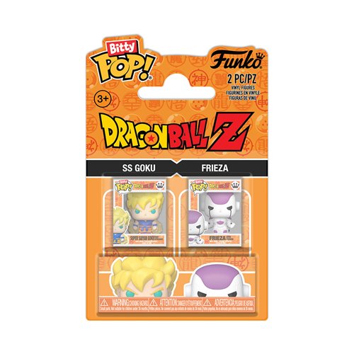 Dragon Ball Z Goku and Freiza Funko Bitty Pop! Mini-Figure 2-Pack