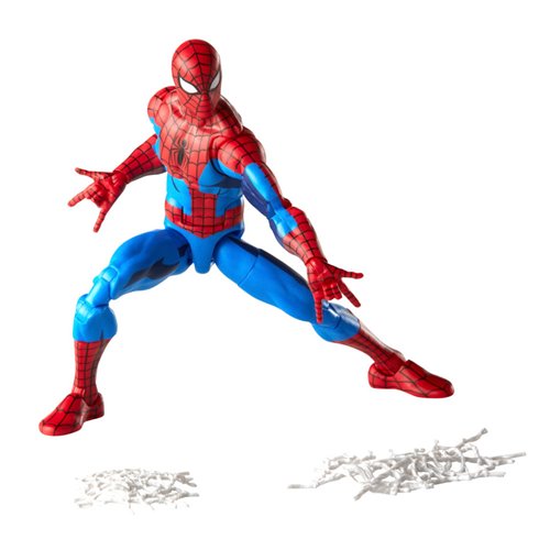 Spider-Man Retro Marvel Legends Cel Shaded Spider-Man 6-Inch Action Figure