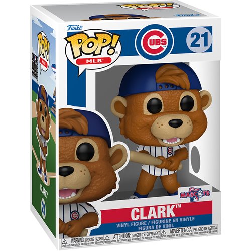 MLB Mascots Cubs Clark Funko Pop! Vinyl Figure