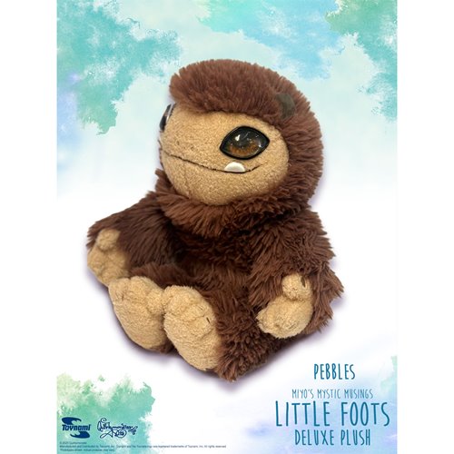 Miyo's Mystic Musings Little Foots Deluxe Yeti Plush Set of 2