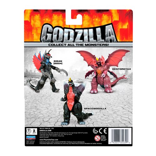 Godzilla Classic 6 1/2-Inch Wave 4 Figure Case
