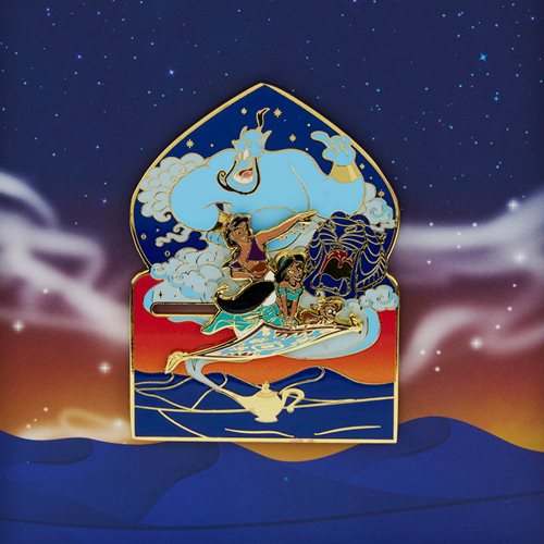 Aladdin 30th Anniversary Limited Edition 3-Inch Collector Box Pin