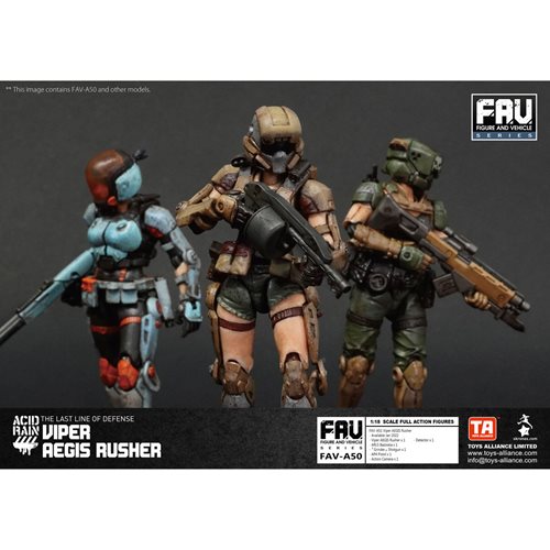 Acid Rain Viper AEGIS Rusher 1:18 Scale Action Figure