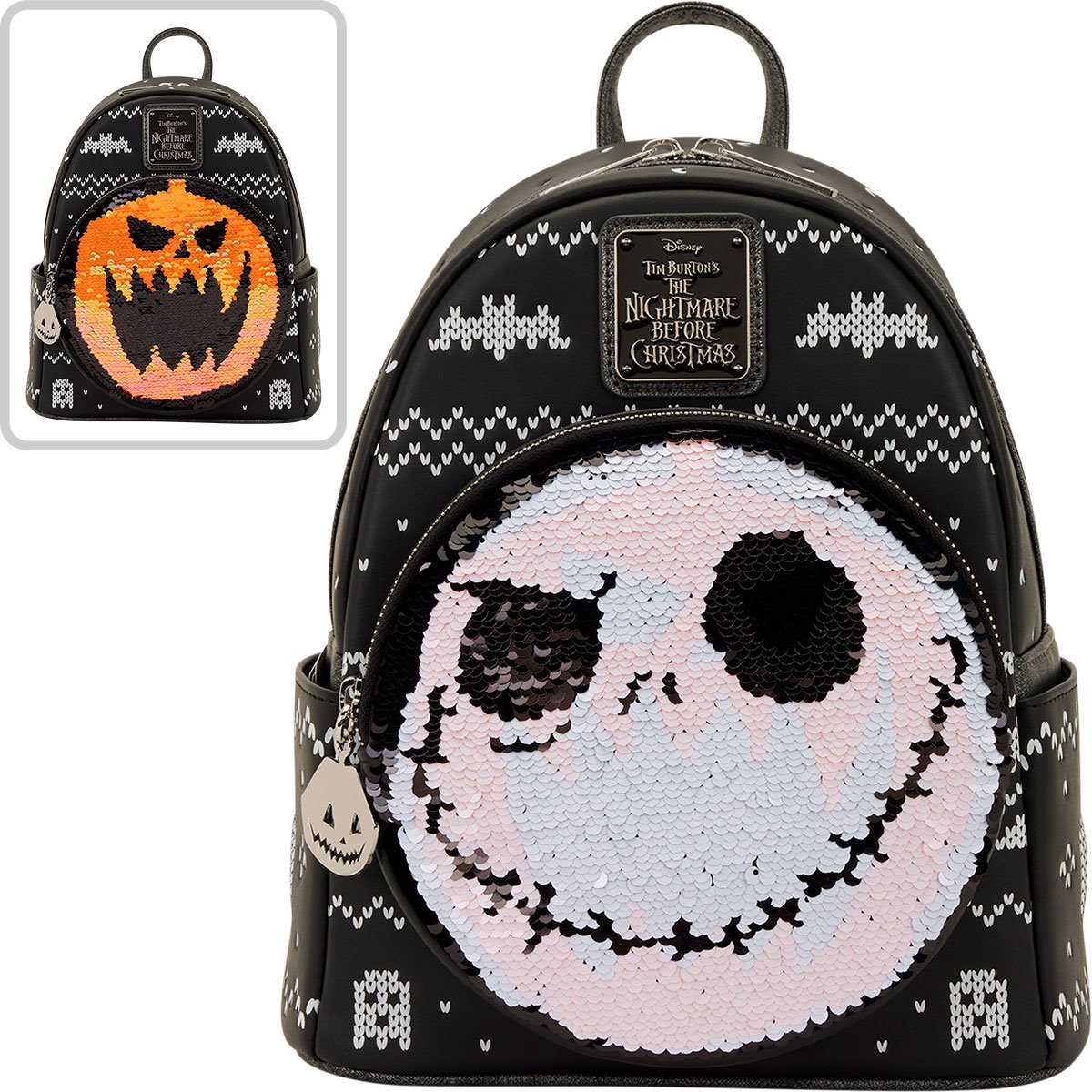 The Nightmare Before Christmas Jack Skellington Reversible 
