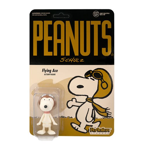 Peanuts Snoopy Flying Ace 3 3/4-Inch ReAction Figure