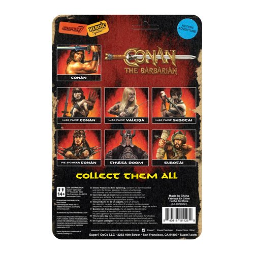 Conan the Barbarian Conan (Resurrected) 3 3/4-Inch ReAction Figure