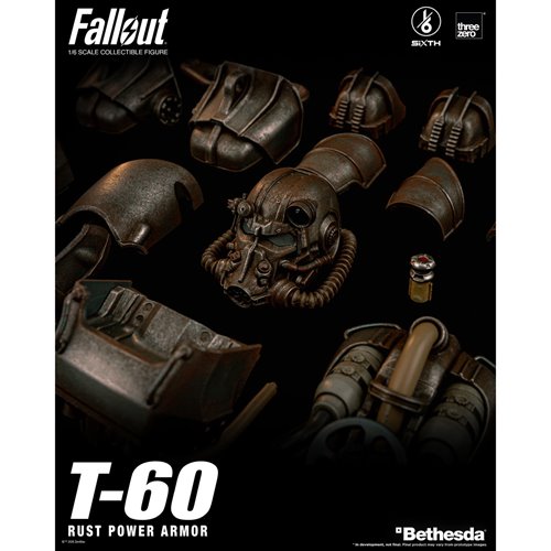 Fallout T-60 Rust Power Armor 1:6 Scale Action Figure