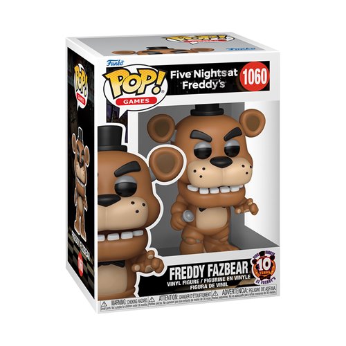 Five Nights at Freddys 10th Anniversary Freddy Fazbear Funko Pop