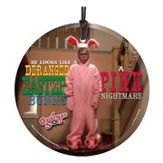 A Christmas Story Pink Nightmare StarFire Prints Hanging Glass Ornament