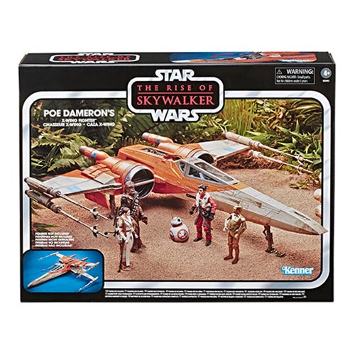 Star Wars The Vintage Collection The Rise of Skywalker Poe Dameron's X-Wing Fighter