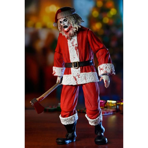 Terrifier 3 Ultimate Art the Clown Bloody Santa Suit 7-Inch Scale Action Figure