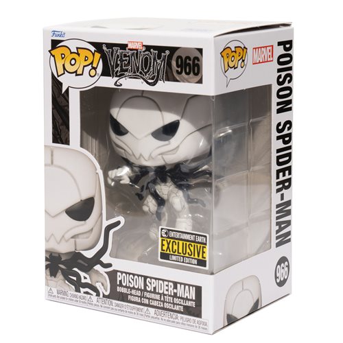 Venom Poison Spider-Man Funko Pop! Vinyl Figure - Entertainment Earth Exclusive