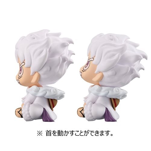One Piece Monkey D. Luffy Gear Five and Yamato Lookup Series Statue Set of 2 with Gift