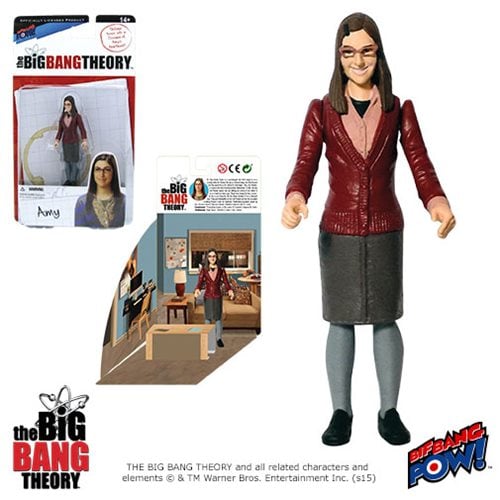 The Big Bang Theory Amy Farrah Fowler 3 3/4-Inch Action Figure Series 1