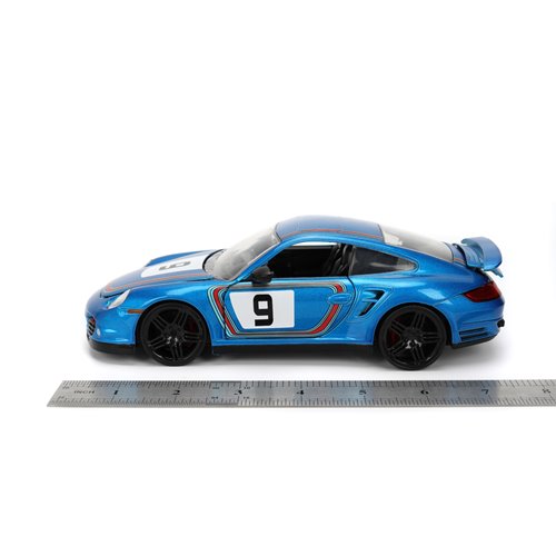 Hyper-Spec Porsche 911 Turbo 997 1:24 Scale Die-Cast Metal Vehicle