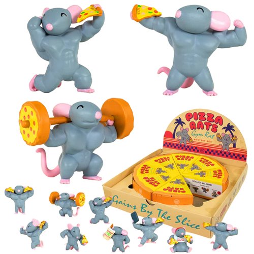 Pizza Rats: Gym Rat Mystery Box Display Tray of 8