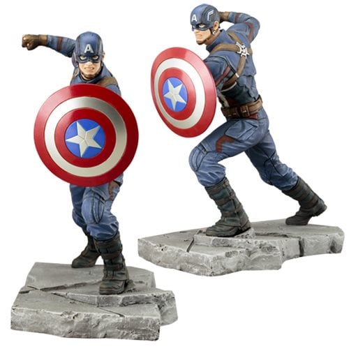 Captain America: Civil War Captain America ArtFX+ Statue