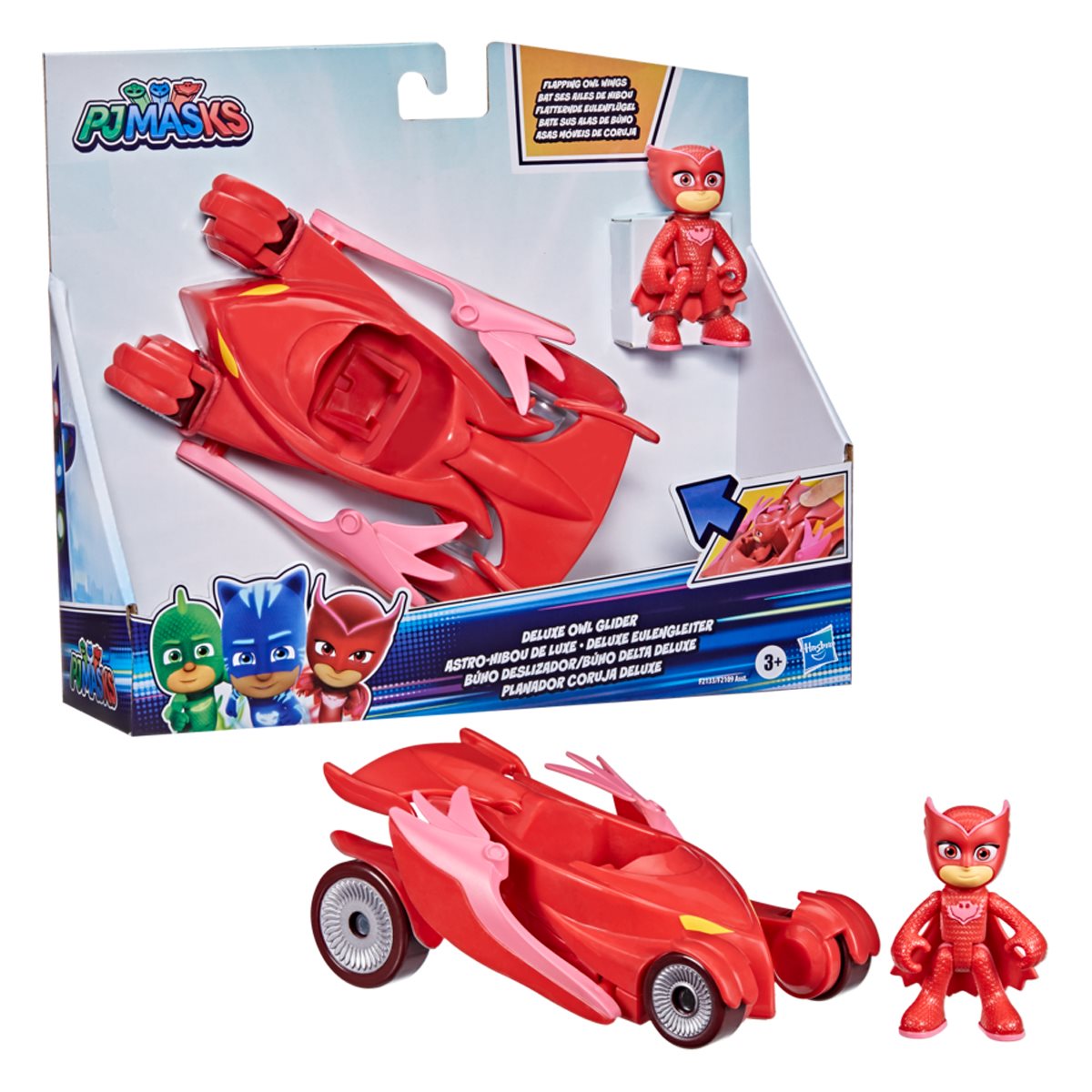 Gladys Ristede Pacific PJ Masks Owlette Deluxe Vehicle - Entertainment Earth