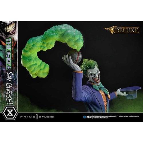 DC Comics The Joker Say Cheese Deluxe w/ Bonus Museum Masterline 1:3 Scale Statue