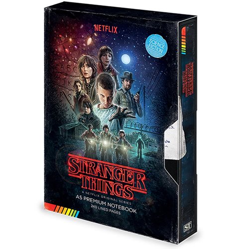 Stranger Things VHS Season One Premium Journal