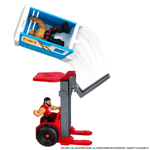 WWE Knuckle Crunchers Backstage Brawl Playset