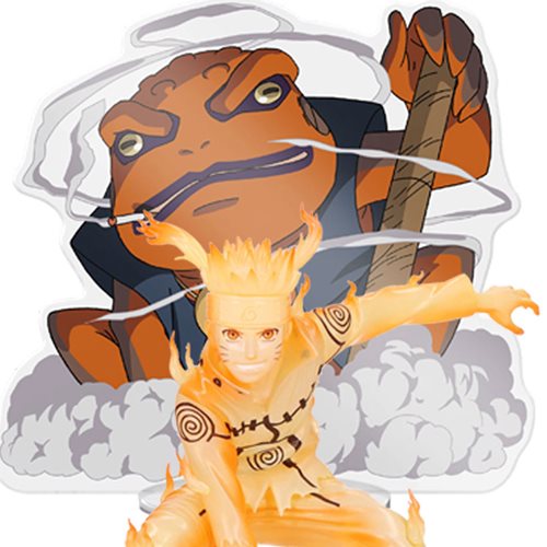 Naruto: Shippuden Naruto Uzumaki with Gamabunta Panel Spectacle Special Statue