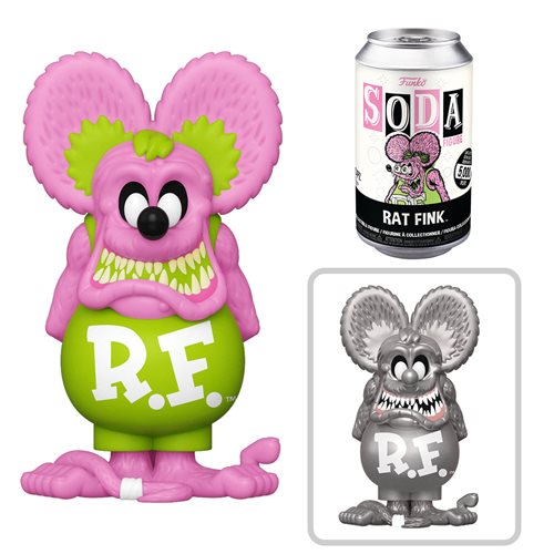 Rat Fink Neon Vinyl Funko Soda Figure