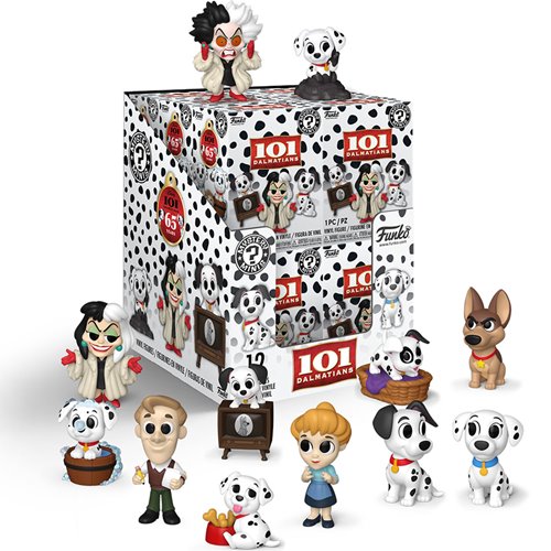 101 Dalmatians Mystery Minis Mini-Figure Display Case of 12