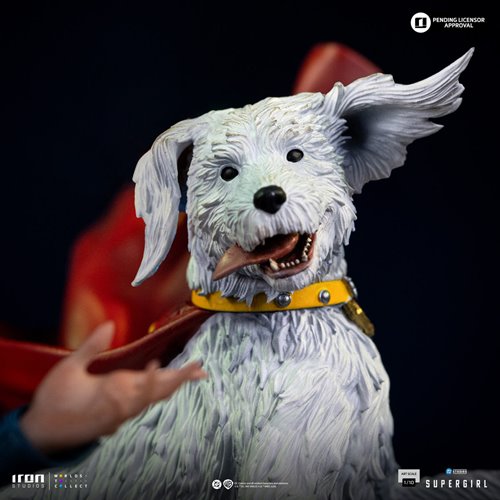 Supergirl Movie Supergirl & Krypto 1:10 Art Scale Limited Edition Statue