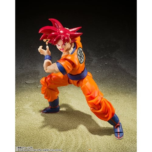 Dragon Ball Super Super Saiyan God Son Goku Saiyan God of Virtue S.H.Figuarts Action Figure