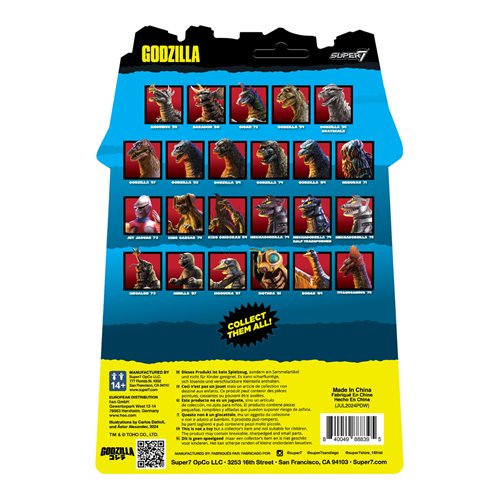 Toho ReAction Figures Wave 07 - Godzilla '84 (Heat Ray)