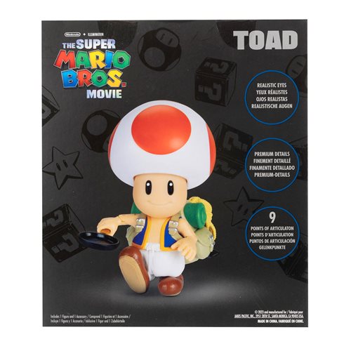Super Mario Movie Toad 5-Inch Figure