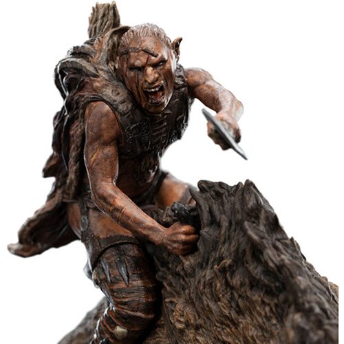 The Lord of the Rings Trilogy Sharku on Warg Miniature Polystone Statue