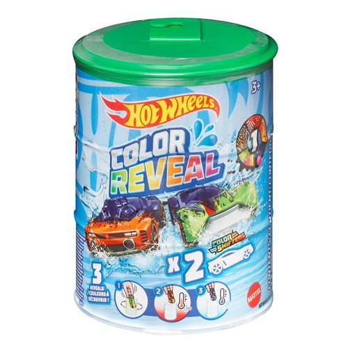 Hot Wheels Color Reveal Vehicle 2-Pack 2023 Mix 2 Case of 12