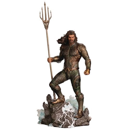 Zack Snyder's Justice League Aquaman BDS Art 1:10 Scale Statue
