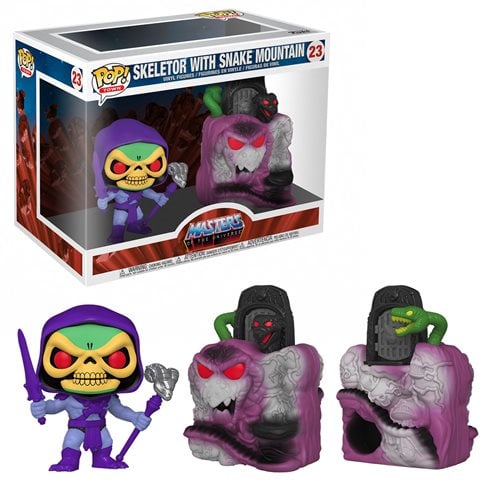 Masters of the Universe Snake Mountain with Skeletor Funko Pop! Town #23