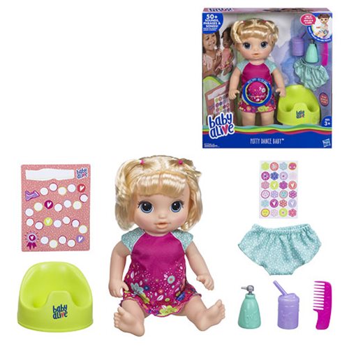 dancing potty baby alive