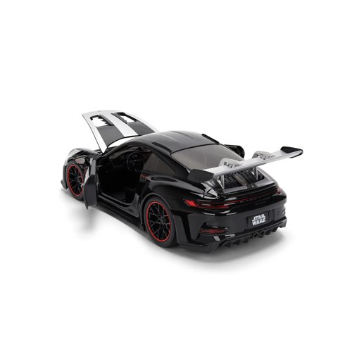 Hollywood Rides Star Wars Porsche 911 GT3 RS 992 1:24 Scale Die-Cast Metal Vehicle with Darth Vader