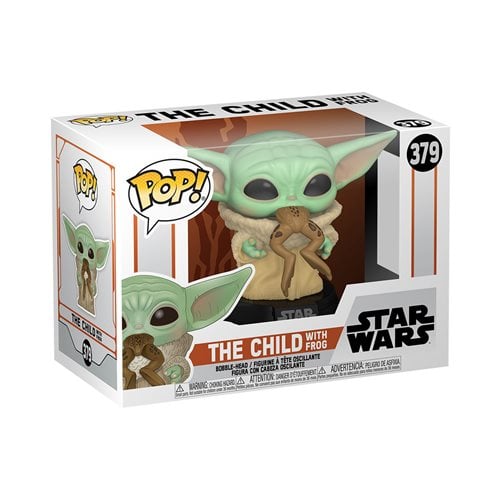 Star Wars: The Mandalorian The Child with Frog Pop! Vinyl Figure