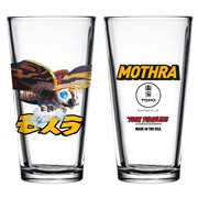 Godzilla Mothra Toon Tumbler Pint Glass