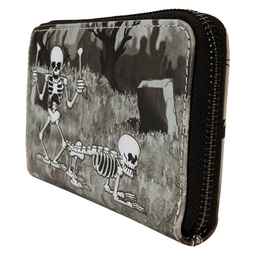 The Skeleton Dance 95th Anniversary Zip-Around Wallet