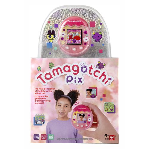 Tamagotchi Pix Pink Tamagotchi Digital Pet